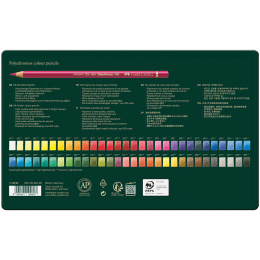 Värikynät Polychromos 60-setti ryhmässä Kynät / Taiteilijakynät / Värikynät @ Pen Store (105077)
