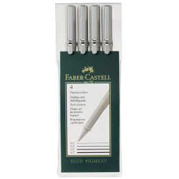 Ecco Pigment kynä 4-setti ryhmässä Kynät / Kirjoittaminen / Finelinerit @ Pen Store (105156)