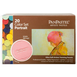 Portrait 20-setti ryhmässä Taiteilijatarvikkeet / Taiteilijavärit / Pastellivärit / Kuivapastellit @ Pen Store (106068)