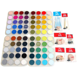 80 Color Setti ryhmässä Taiteilijatarvikkeet / Taiteilijavärit / Pastellivärit / Kuivapastellit @ Pen Store (106106)