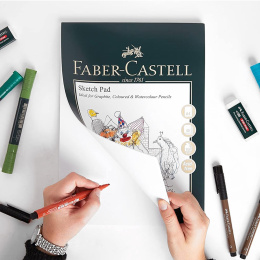 Sketch Pad A4 ryhmässä Paperit ja Lehtiöt / Taiteilijalehtiöt / Luonnos- ja piirustuslehtiöt @ Pen Store (106252)