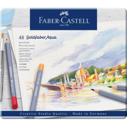 Goldfaber Aqua Akvarellikynät 48-setti ryhmässä Kynät / Taiteilijakynät / Akvarellikynät @ Pen Store (106634)