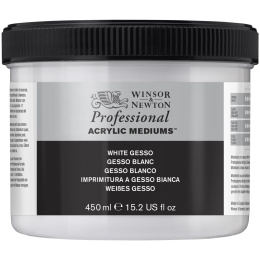 Professional AA Valkoinen Gesso 450 ml ryhmässä Taiteilijatarvikkeet / Maalausnesteet ja lakat / Gesso ja pohjamaalit @ Pen Store (107496)
