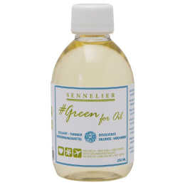 Green For Oil Thinner 250 ml ryhmässä Taiteilijatarvikkeet / Maalausnesteet ja lakat / Maalinesteet öljyväreille @ Pen Store (107519)
