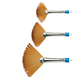 Cotman Fan Brush Sivellin 888 Koko 4 ryhmässä Taiteilijatarvikkeet / Siveltimet / Keinokuitusivellin @ Pen Store (107636)