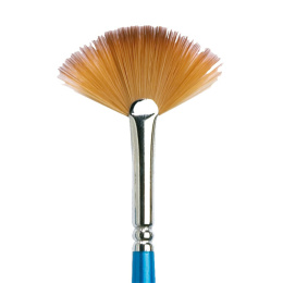 Cotman Fan Brush Sivellin 888 Koko 2 (Lyhyt kahva) ryhmässä Taiteilijatarvikkeet / Siveltimet / Keinokuitusivellin @ Pen Store (107650)