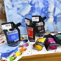 Abstract Akryylimaali 120 ml ryhmässä Taiteilijatarvikkeet / Värit / Akryylivärit @ Pen Store (107910_r)