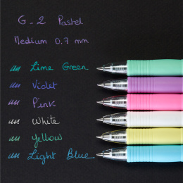 G2 Geelikynä 0.7 Pastel ryhmässä Kynät / Kirjoittaminen / Geelikynät @ Pen Store (109115_r)