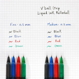 V-Ball Grip 07 ryhmässä Kynät / Kirjoittaminen / Mustekynät @ Pen Store (109477_r)