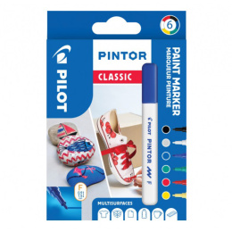 Pintor Fine 6 kpl Classic ryhmässä Kynät / Taiteilijakynät / Maalitussit @ Pen Store (109497)
