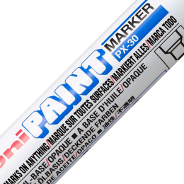 Paint Marker PX-30 White 12-pack ryhmässä Kynät / Toimisto ja merkkaus / Merkkauskynät @ Pen Store (109983)