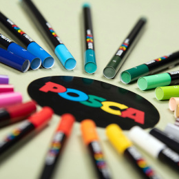 Posca Pastelliliidut 24-setti ryhmässä Taiteilijatarvikkeet / Taiteilijavärit / Pastellivärit @ Pen Store (110411)