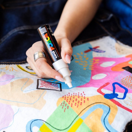 Posca PC-8K Metallic 4-setti ryhmässä Kynät / Taiteilijakynät / Maalitussit @ Pen Store (110422)