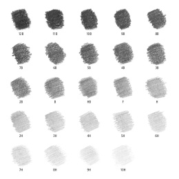 Lyijykynä Mars Lumograph 100 ryhmässä Kynät / Kirjoittaminen / Lyijykynät @ Pen Store (110763_r)