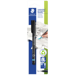 Lumocolor permanent laundry F (0.6 mm) ryhmässä Askartelu ja Harrastus / Värit / Kangasvärit ja -kynät @ Pen Store (110979)
