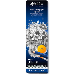 Mars Lumograph Aqua 5 kpl ryhmässä Kynät / Taiteilijakynät / Akvarellikynät @ Pen Store (111230)