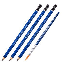 Mars Lumograph Aqua 5 kpl ryhmässä Kynät / Taiteilijakynät / Akvarellikynät @ Pen Store (111230)