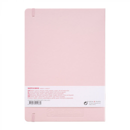 Luonnoskirja A4 Pastel Pink ryhmässä Paperit ja Lehtiöt / Taiteilijalehtiöt / Luonnoskirjat @ Pen Store (111768)