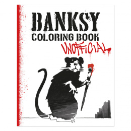 Banksy Värityskirja ryhmässä Askartelu ja Harrastus / Kirjat / Aikuisten värityskirjat @ Pen Store (111783)