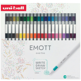 Emott 40-setti ryhmässä Kynät / Taiteilijakynät / Maalitussit @ Pen Store (111841)