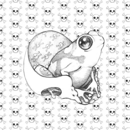 Pop Manga: Cute and Creepy Coloring Book ryhmässä Askartelu ja Harrastus / Kirjat / Aikuisten värityskirjat @ Pen Store (112447)