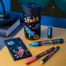 Posca PC-5M Metallic Colours 8-setti ryhmässä Kynät / Taiteilijakynät / Maalitussit @ Pen Store (112630)