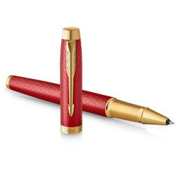 IM Premium Red/Gold Rollerball ryhmässä Kynät / Fine Writing / Rollerball-kynät @ Pen Store (112691)