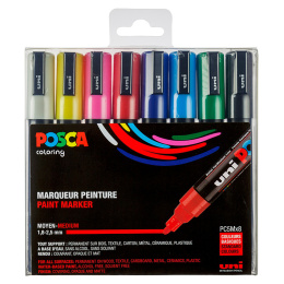 Posca PC-5M Standard Colours 8-setti ryhmässä Kynät / Taiteilijakynät / Maalitussit @ Pen Store (125148)