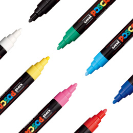 Posca PC-5M Standard Colours 8-setti ryhmässä Kynät / Taiteilijakynät / Maalitussit @ Pen Store (125148)