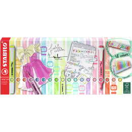 Swing Cool Desk Set 18 kpl ryhmässä Kynät / Toimisto ja merkkaus / Korostuskynät @ Pen Store (125414)
