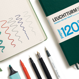 Notebook A5 120g Dotted ryhmässä Paperit ja Lehtiöt / Kirjoitus ja muistiinpanot / Muistikirjat @ Pen Store (125484_r)