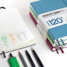 Notebook A5 120g Nordic Blue ryhmässä Paperit ja Lehtiöt / Kirjoitus ja muistiinpanot / Muistikirjat @ Pen Store (125486_r)