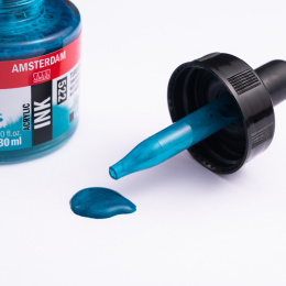 Acrylic Ink Basic Set 6 x 30 ml ryhmässä Taiteilijatarvikkeet / Taiteilijavärit / Akryylivärit @ Pen Store (125673)