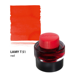 T 52 Muste Red ryhmässä Kynät / Kynätarvikkeet / Täytekynämuste / Täytekynämuste pullossa @ Pen Store (126155)