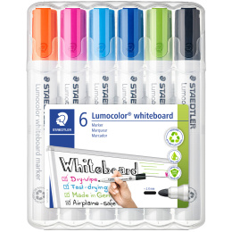 Lumocolor Whiteboard marker 6-pack 2 mm ryhmässä Kynät / Toimisto ja merkkaus / Valkotaulutussit @ Pen Store (126606)