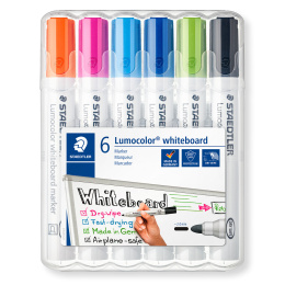 Lumocolor Whiteboard marker 6-pack 2 mm ryhmässä Kynät / Toimisto ja merkkaus / Valkotaulutussit @ Pen Store (126606)