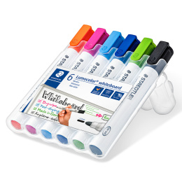 Lumocolor Whiteboard marker 6-pack 2 mm ryhmässä Kynät / Toimisto ja merkkaus / Valkotaulutussit @ Pen Store (126606)