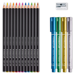 Mixed set Super Soft pencil ryhmässä Kynät / Taiteilijakynät / Värikynät @ Pen Store (126616)