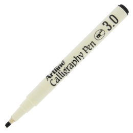 Calligraphy Pen 3kpl Black ryhmässä Askartelu ja Harrastus / Kalligrafia / Kalligrafiakynät @ Pen Store (126767)