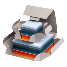 Cube Stripes S Sunset ryhmässä Paperit ja Lehtiöt / Kirjoitus ja muistiinpanot / Vihkot ja lehtiöt @ Pen Store (127230)