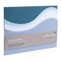 River Notepad A5 Greyblue ryhmässä Paperit ja Lehtiöt / Kirjoitus ja muistiinpanot / Vihkot ja lehtiöt @ Pen Store (127236)
