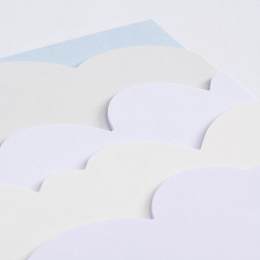 Cloud Notepad A5 Pastel ryhmässä Paperit ja Lehtiöt / Kirjoitus ja muistiinpanot / Vihkot ja lehtiöt @ Pen Store (127238)