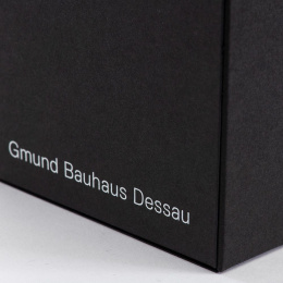 Bauhaus Dessau Cube Grey ryhmässä Paperit ja Lehtiöt / Kirjoitus ja muistiinpanot / Vihkot ja lehtiöt @ Pen Store (127245)