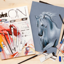 Paint'ON Multi-Techniques Assorted A4 ryhmässä Paperit ja Lehtiöt / Taiteilijalehtiöt / Akryylilehtiöt @ Pen Store (127413)