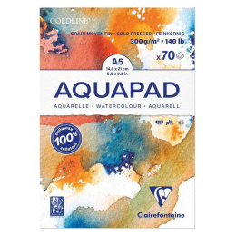 Aquapad akvarellilehtiö 300 gr A5 ryhmässä Paperit ja Lehtiöt / Taiteilijalehtiöt / Akvarellipaperit @ Pen Store (127419)