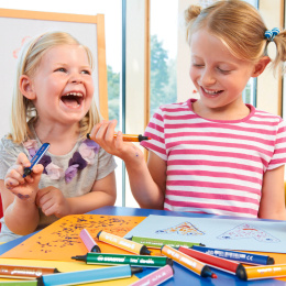 Trio Scribbi Tussikynät 8 kpl ryhmässä Kids / Lastenkynät / Lasten tussit @ Pen Store (127797)
