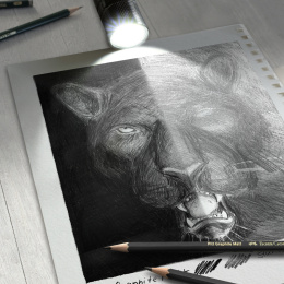 PITT Graphite Matt Lyijykynä 11-setti ryhmässä Taiteilijatarvikkeet / Liidut ja lyijyt / Grafiitti ja lyijyt @ Pen Store (127915)
