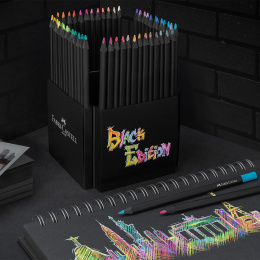 Värikynät Black Edition 50-setti ryhmässä Kynät / Taiteilijakynät / Värikynät @ Pen Store (128314)