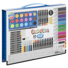 Colouring Set 80 kpl ryhmässä Kids / Hauskaa oppimista / Askartelulaatikot @ Pen Store (128499)