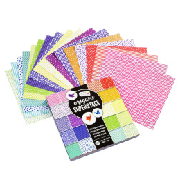 Origami Superpack 15x15 cm 180 kpl ryhmässä Kids / Hauskaa oppimista / Paperi ja Piirustusalusta Lapsille / Origami paper @ Pen Store (128587)